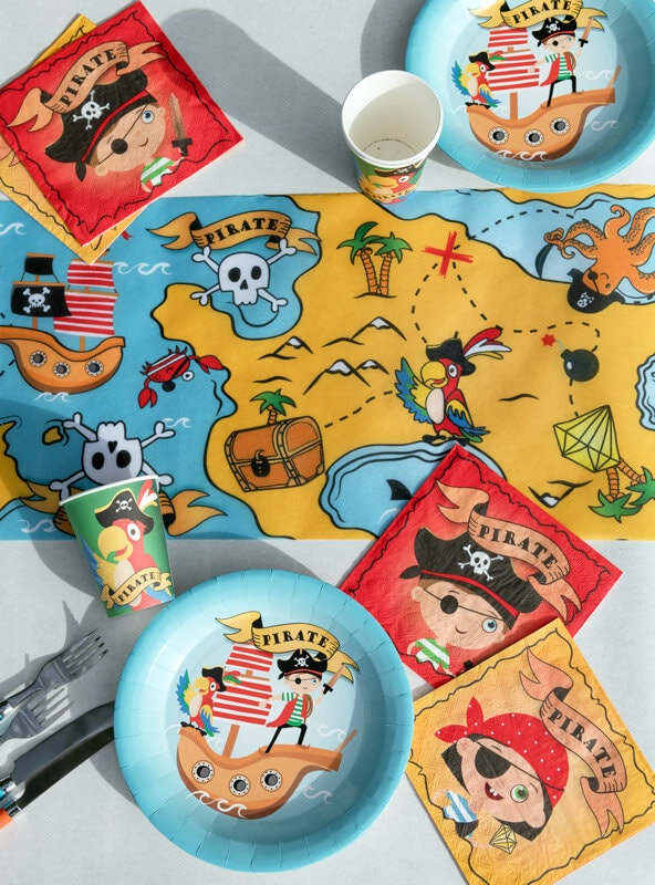 Kleine Piraten - Pappbecher 10er-Pack