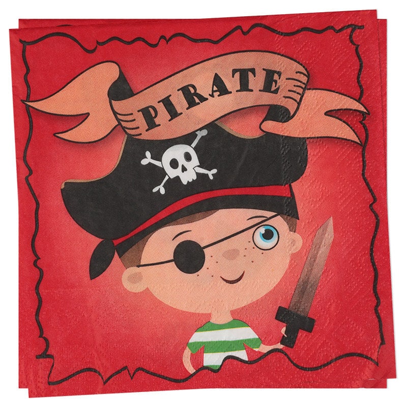 Kleine Piraten - Servietten 20er-Pack