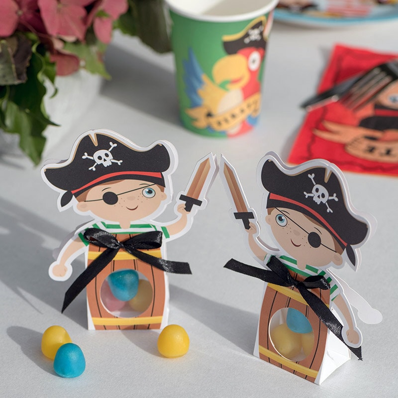 Kleine Piraten - Geschenkboxen 6er-Pack