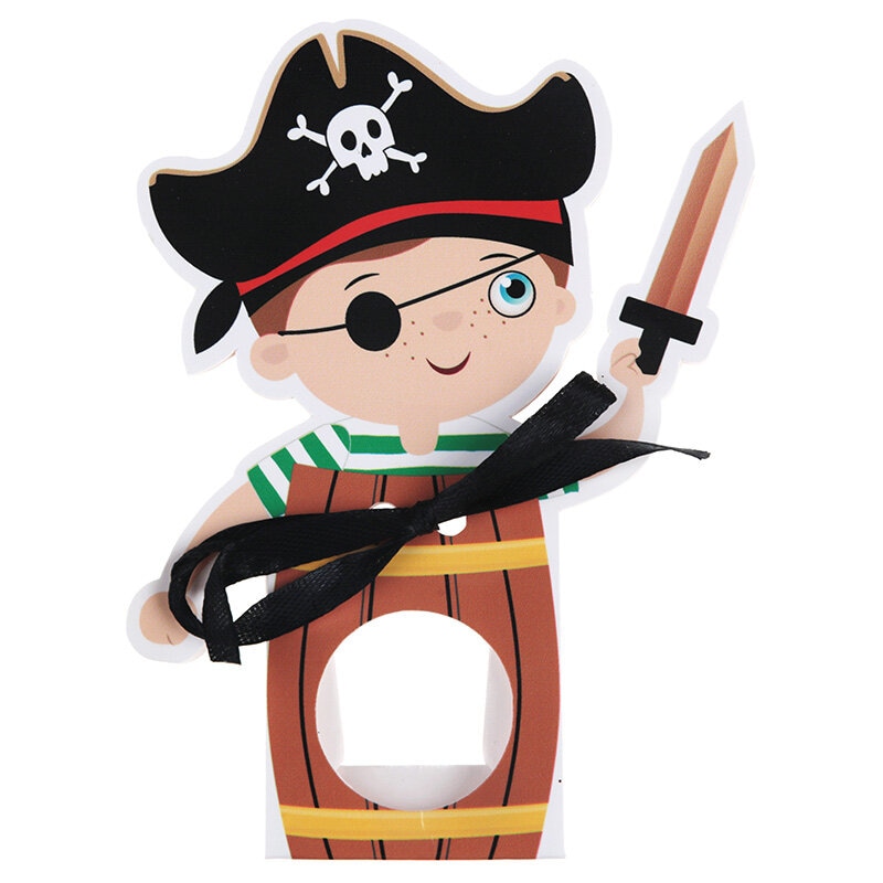 Kleine Piraten - Geschenkboxen 6er-Pack