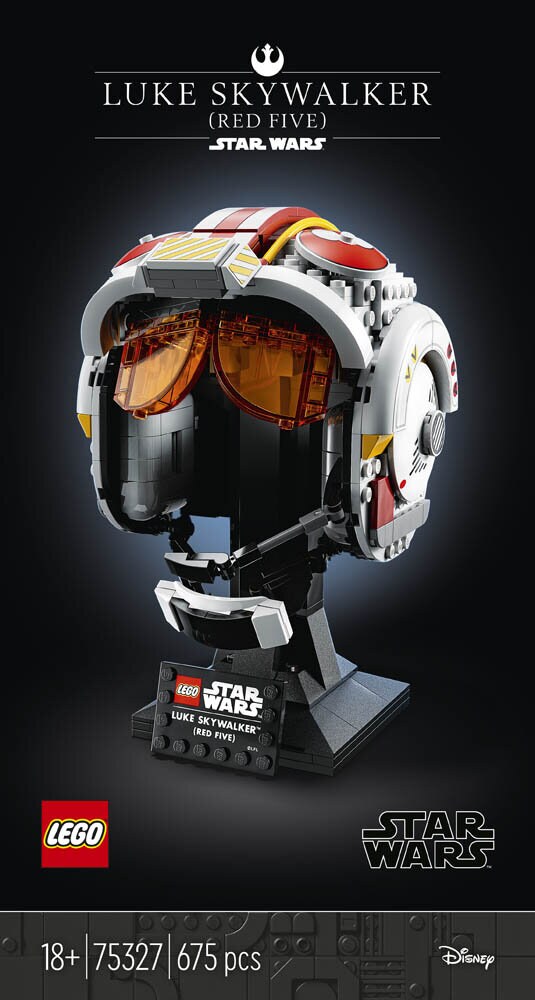 LEGO Star Wars - Helm von Luke Skywalker (Rot Fünf) 18+