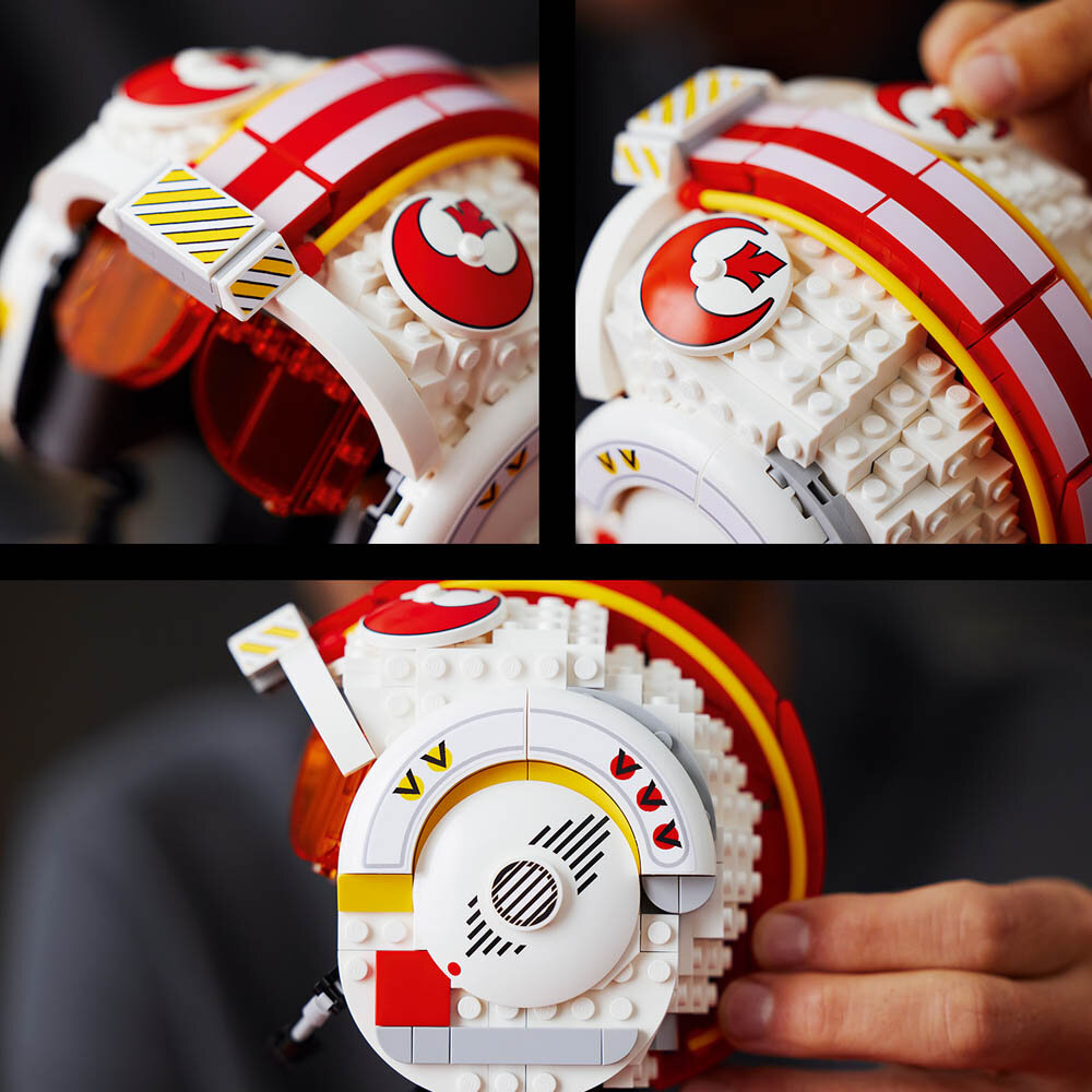 LEGO Star Wars - Helm von Luke Skywalker (Rot Fünf) 18+