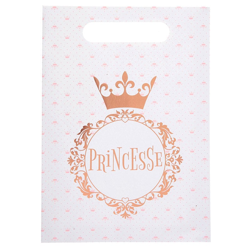 Princess - Geschenktüten aus luxuriösem Papier 10er Pack