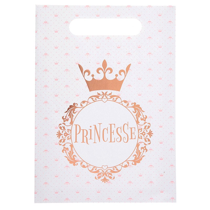Princess - Geschenktüten aus luxuriösem Papier 10er-Pack