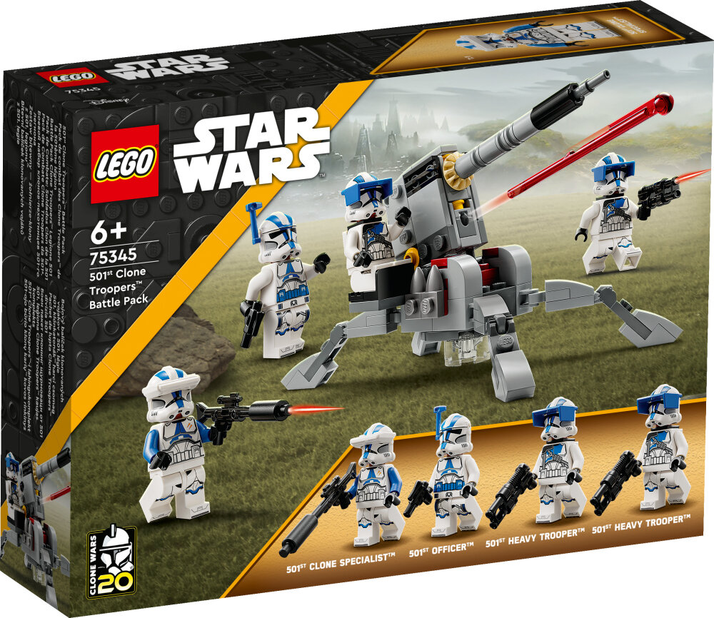 LEGO Star Wars - 501st Clone Troopers Battle Pack 6+