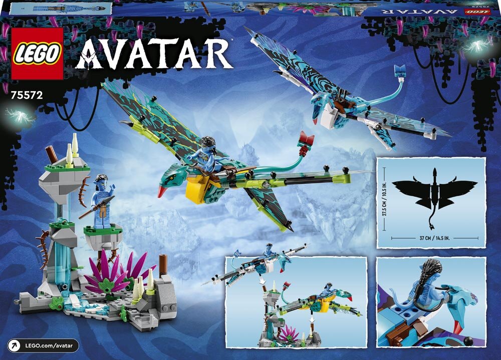 LEGO Avatar - Jakes und Neytiris erster Flug auf einem Banshee 9+