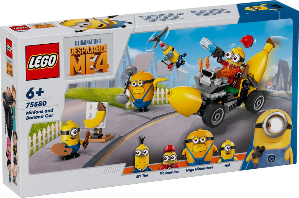 LEGO Minions - Minions und das Bananen Auto 6+