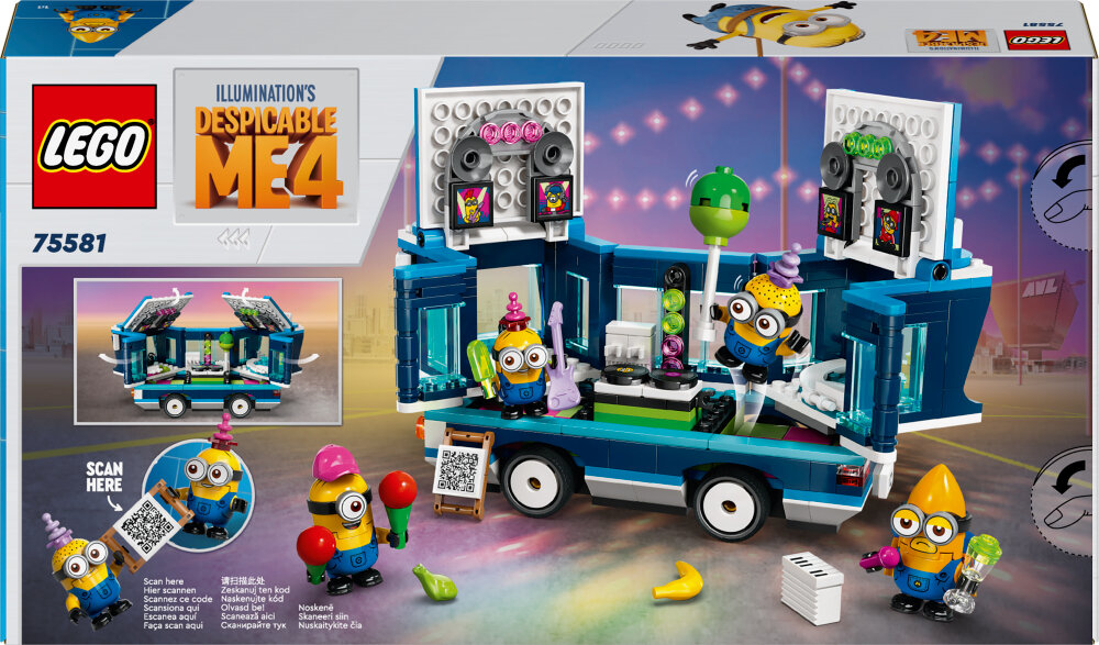 LEGO Minions - Minions und der Party Bus 7+
