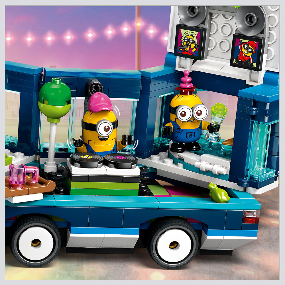 LEGO Minions - Minions und der Party Bus 7+
