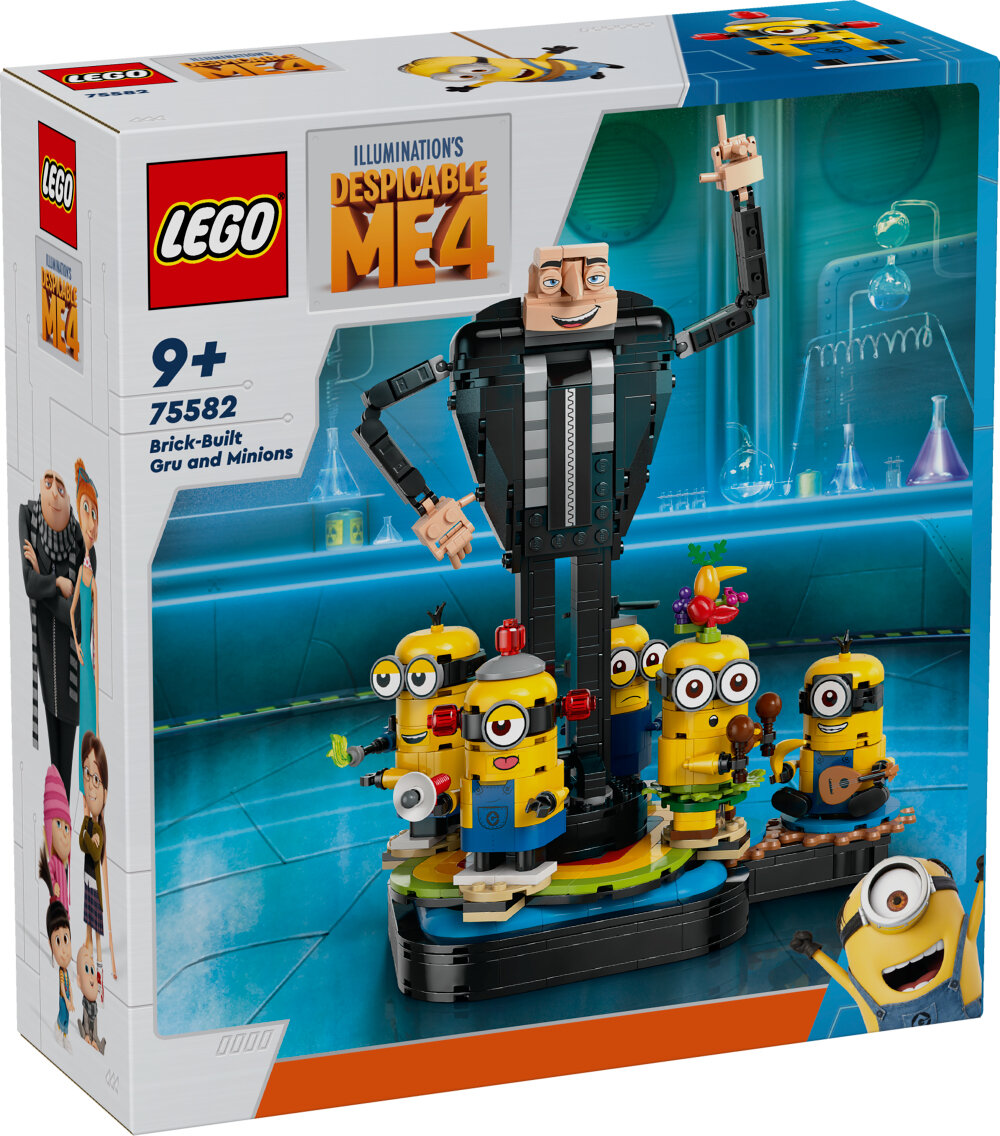 LEGO Minions - Gru und die Minions aus LEGO Steinen 9+