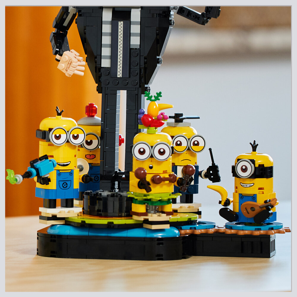 LEGO Minions - Gru und die Minions aus LEGO Steinen 9+