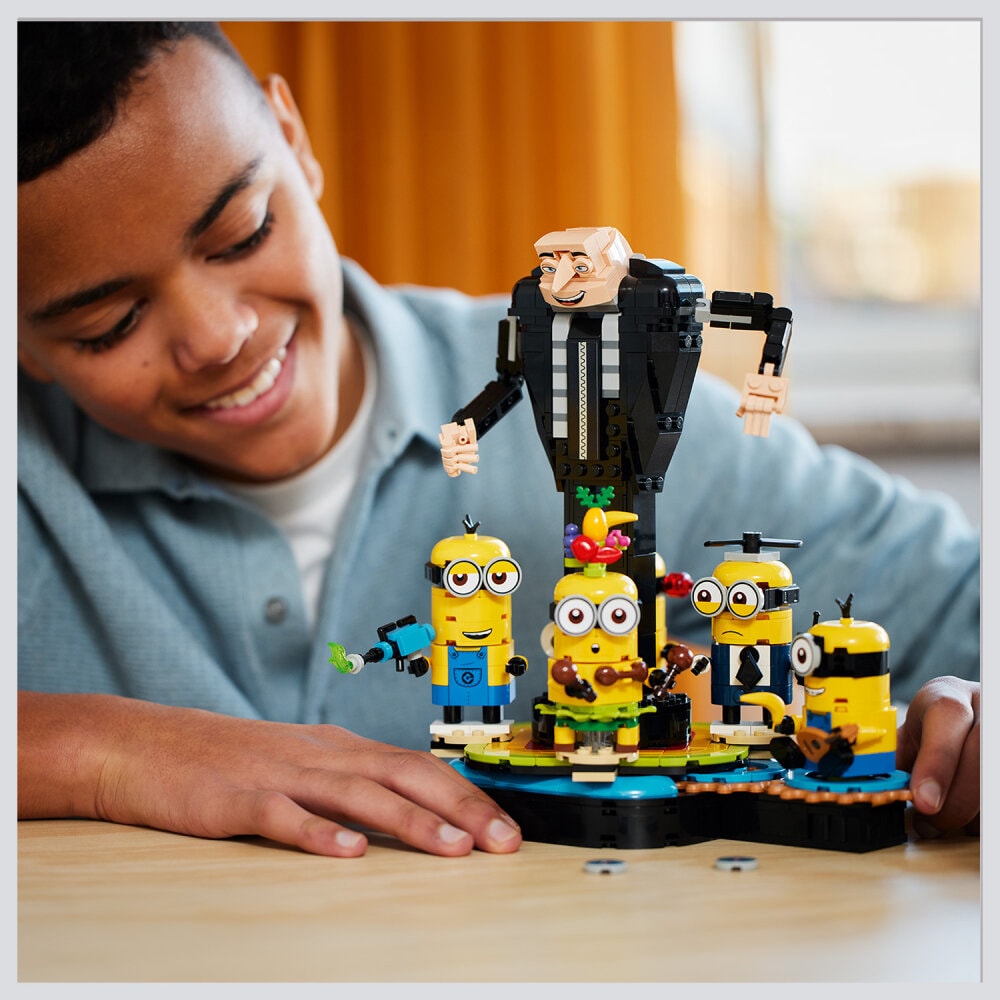 LEGO Minions - Gru und die Minions aus LEGO Steinen 9+