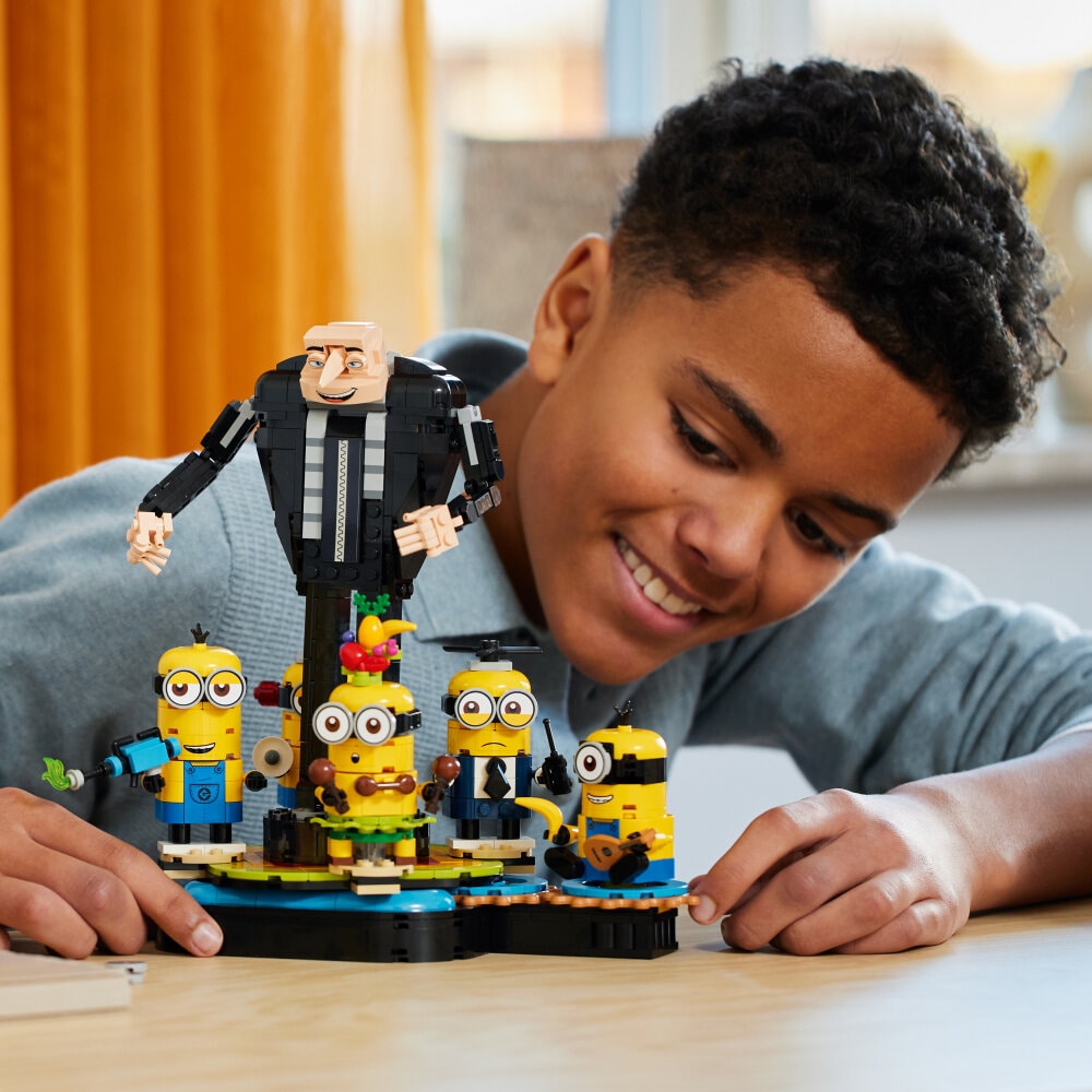 LEGO Minions - Gru und die Minions aus LEGO Steinen 9+