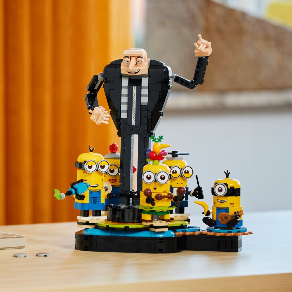 LEGO Minions - Gru und die Minions aus LEGO Steinen 9+