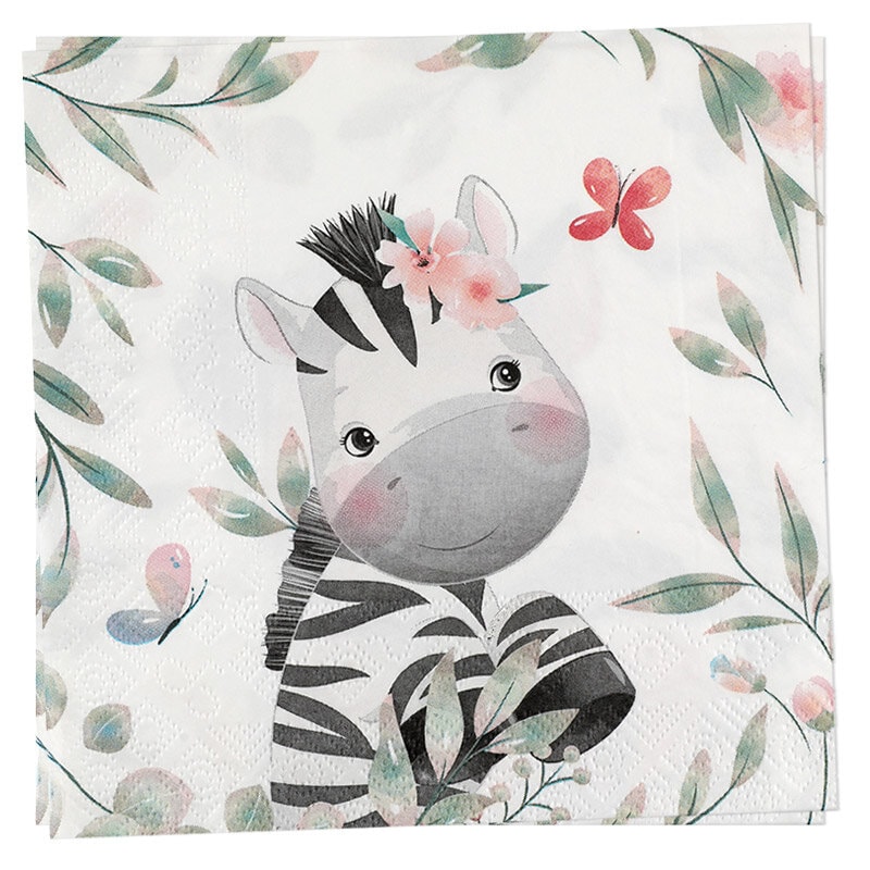 Baby Safari - Servietten 20er-Pack