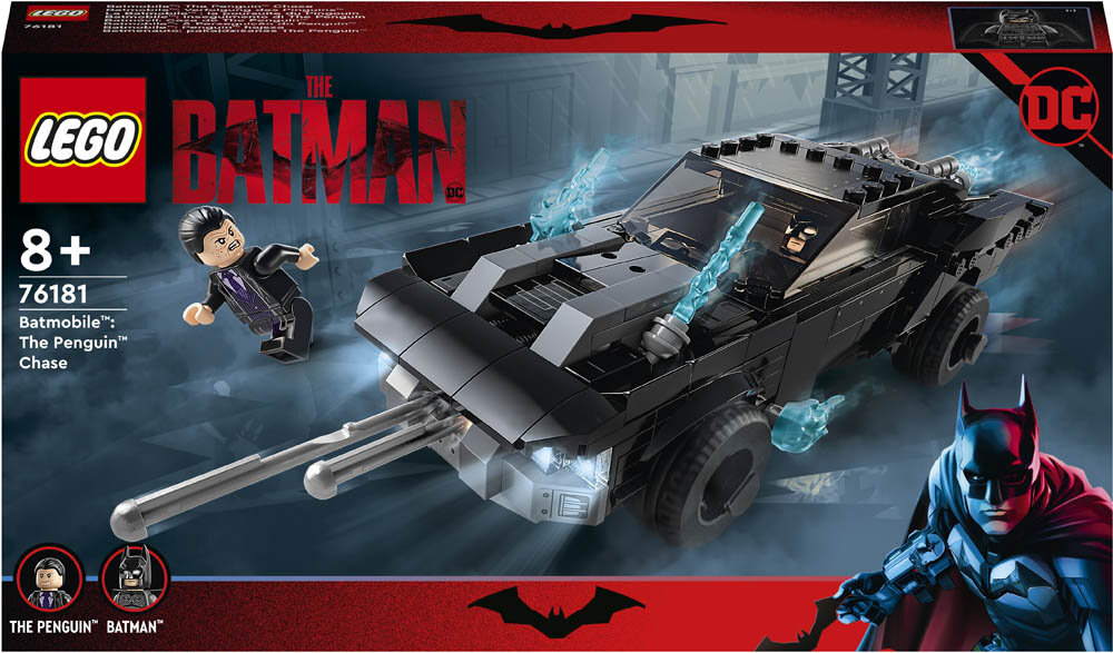 LEGO DC Comics - Batmobile: Verfolgung des Pinguins 8+