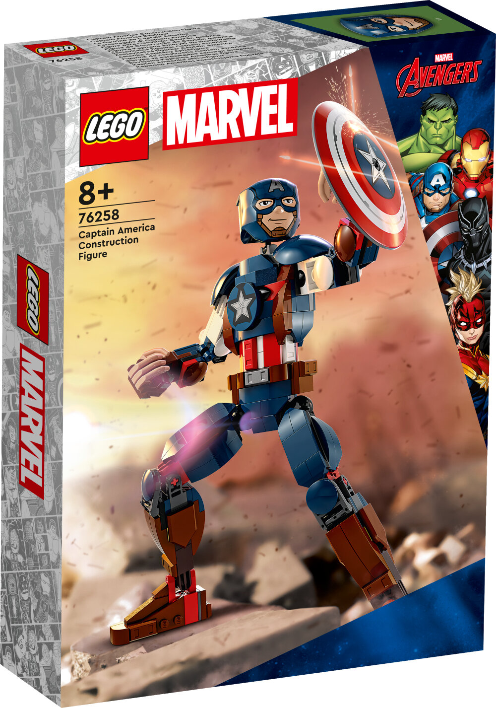 LEGO Avengers - Captain America Baufigur 8+