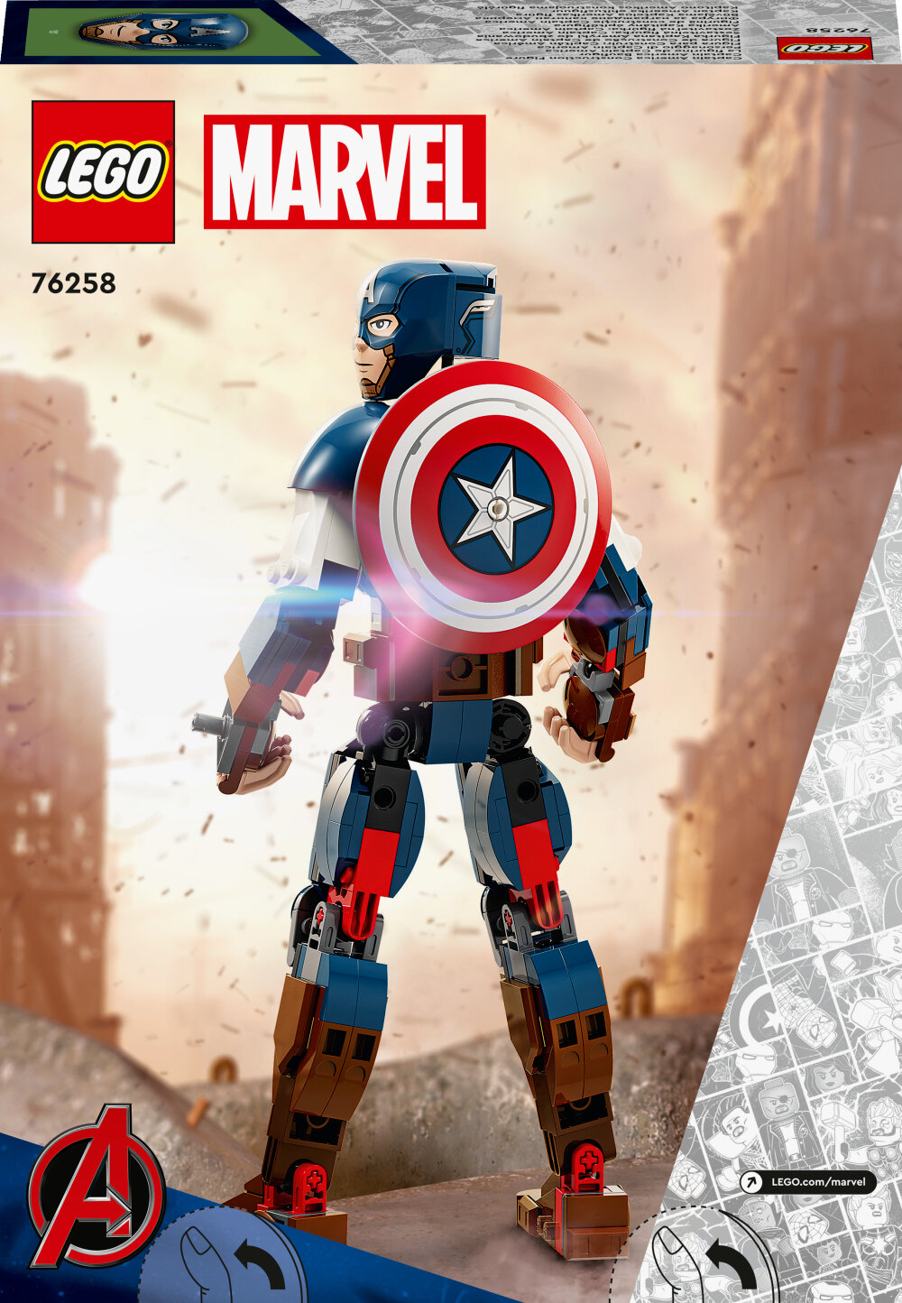 LEGO Avengers - Captain America Baufigur 8+