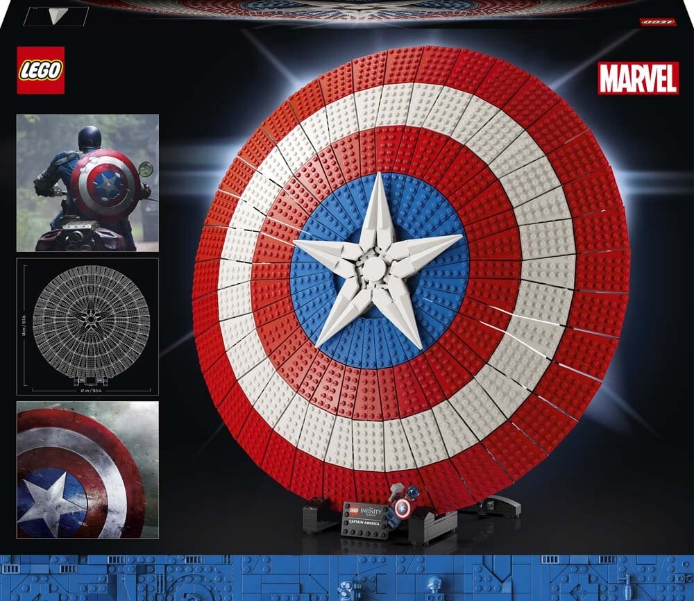 LEGO Marvel - Captain Americas Schild 18+