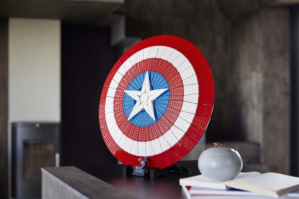 LEGO Marvel - Captain Americas Schild 18+