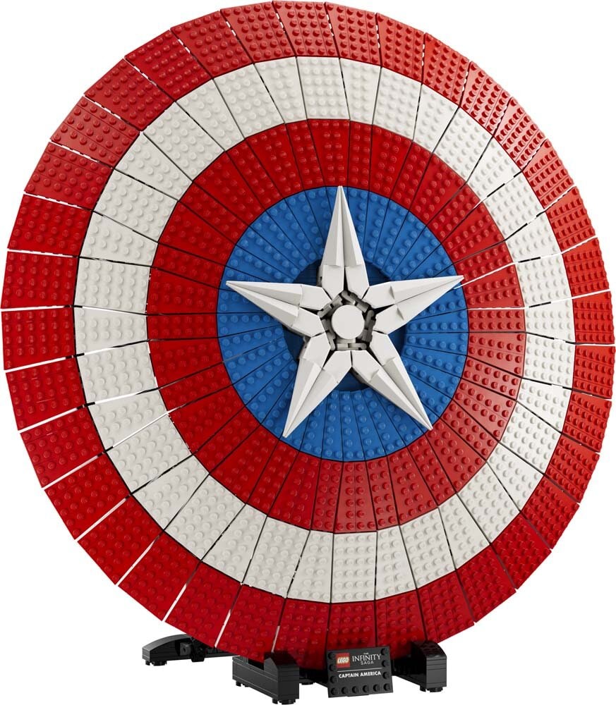 LEGO Marvel - Captain Americas Schild 18+