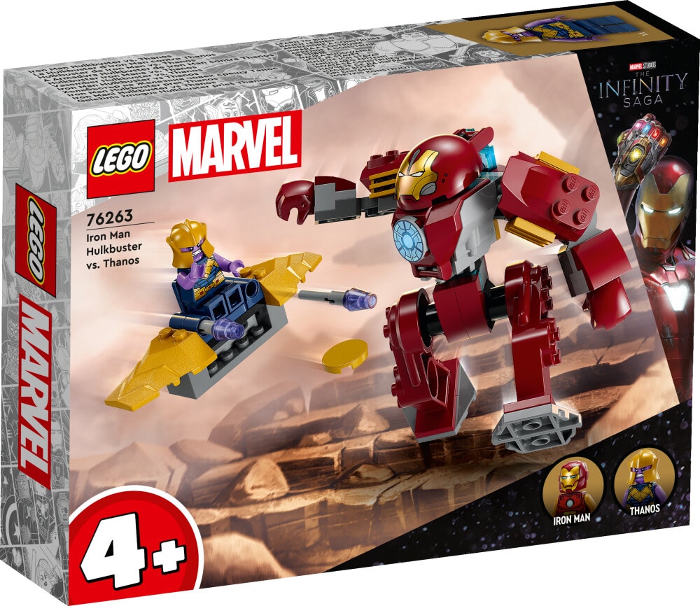 LEGO Avengers - Iron Man Hulkbuster vs. Thanos 4+