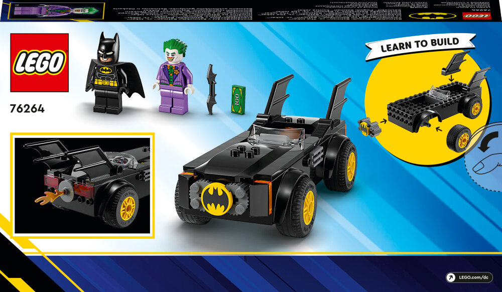 LEGO Batman - Verfolgungsjagd im Batmobile: Batman vs. Joker 4+