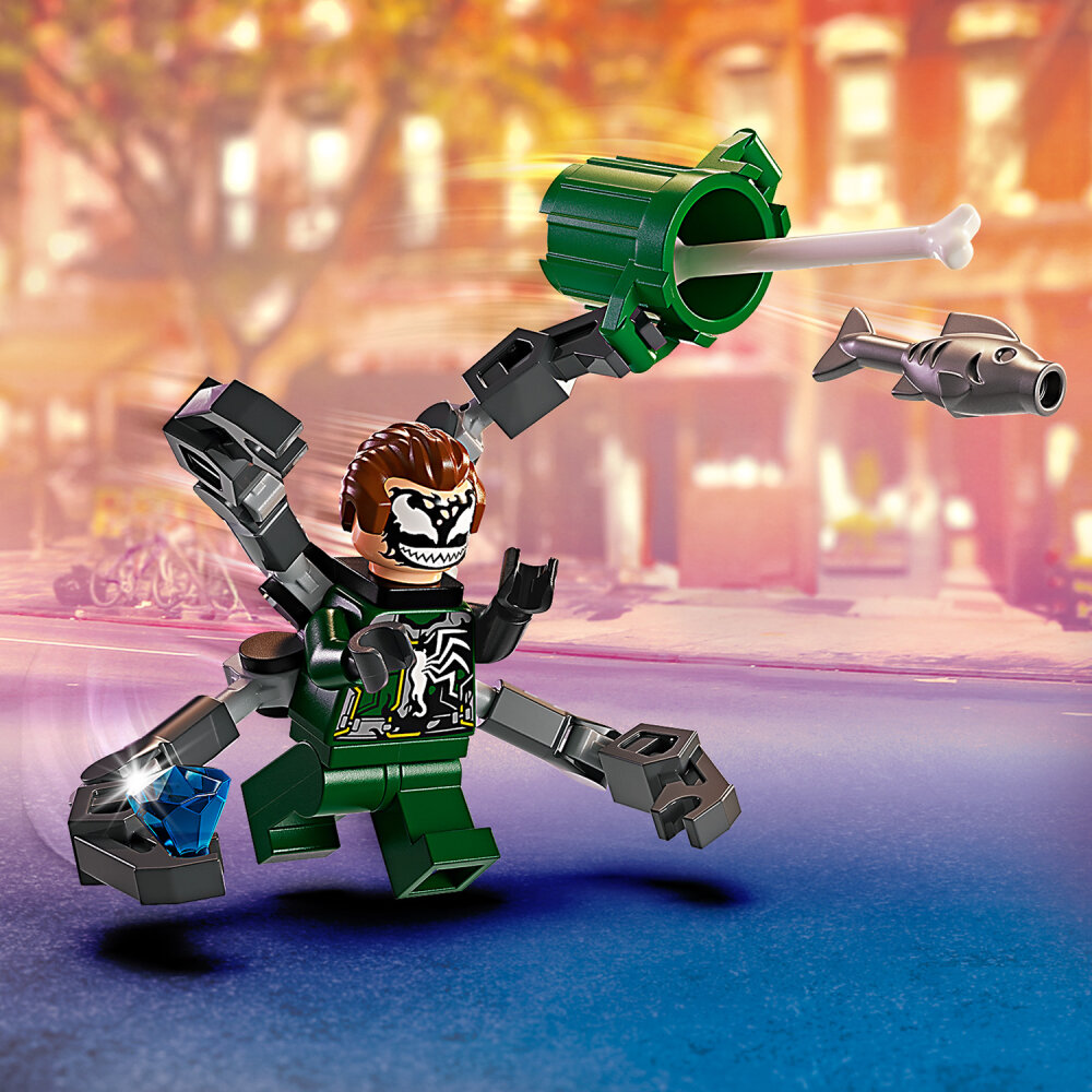 LEGO Marvel - Motorrad-Verfolgungsjagd: Spider-Man vs. Doc Ock 6+