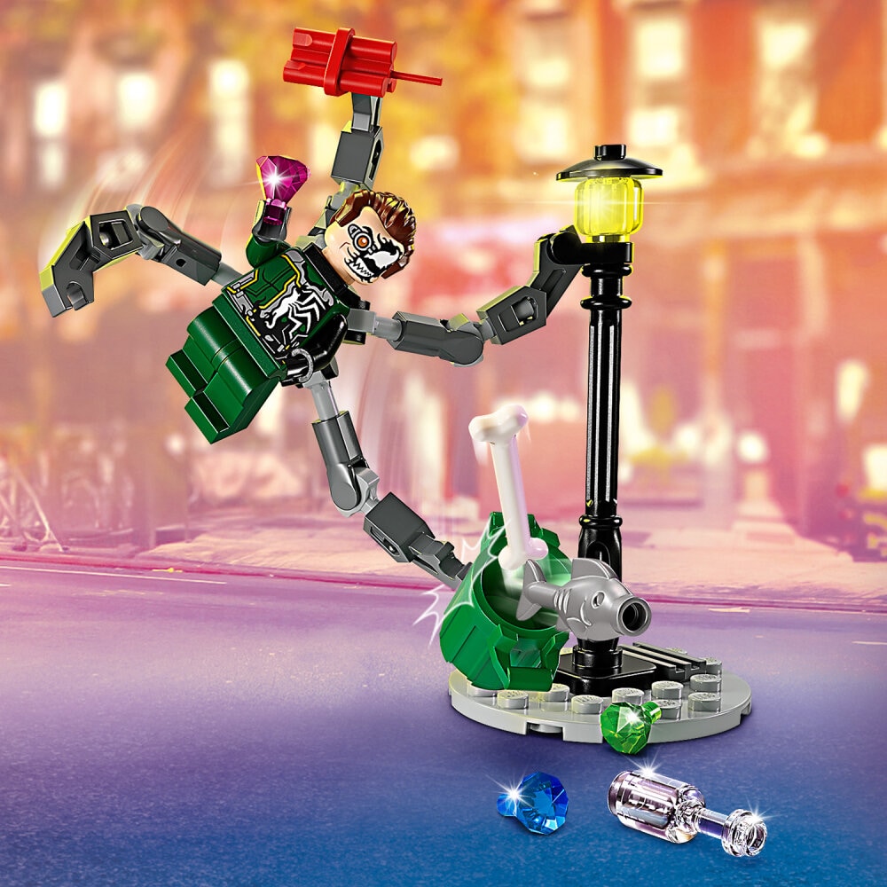 LEGO Marvel - Motorrad-Verfolgungsjagd: Spider-Man vs. Doc Ock 6+