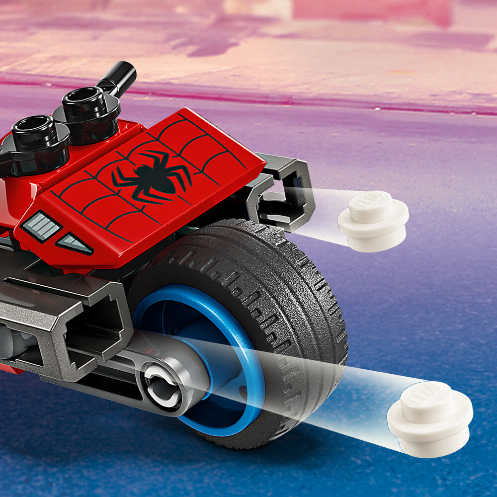 LEGO Marvel - Motorrad-Verfolgungsjagd: Spider-Man vs. Doc Ock 6+