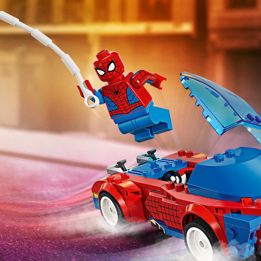 LEGO Marvel - Spider-Mans Rennauto & Venom Green Goblin 7+