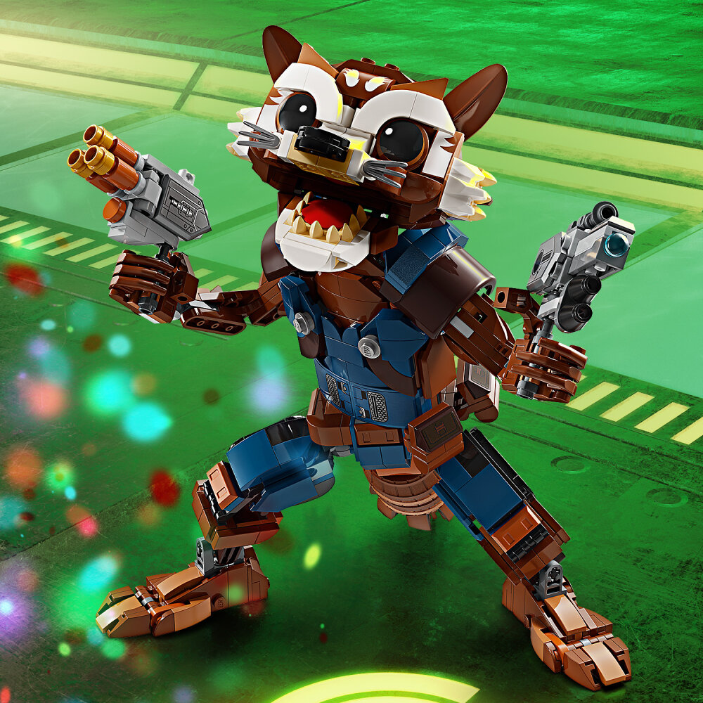 LEGO Marvel - Rocket & Baby Groot 10+