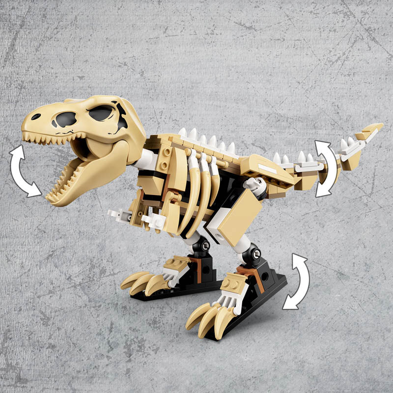 LEGO Jurassic World - T. Rex-Skelett in der Fossilienausstellung 7+