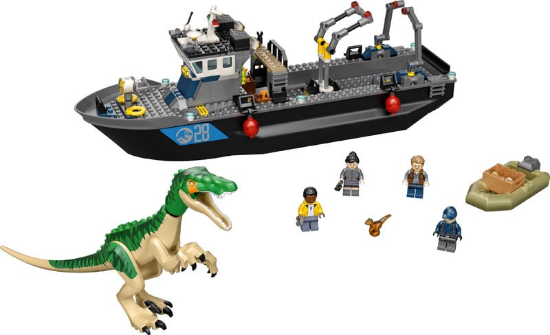 LEGO Jurassic World - Flucht des Baryonyx 8+
