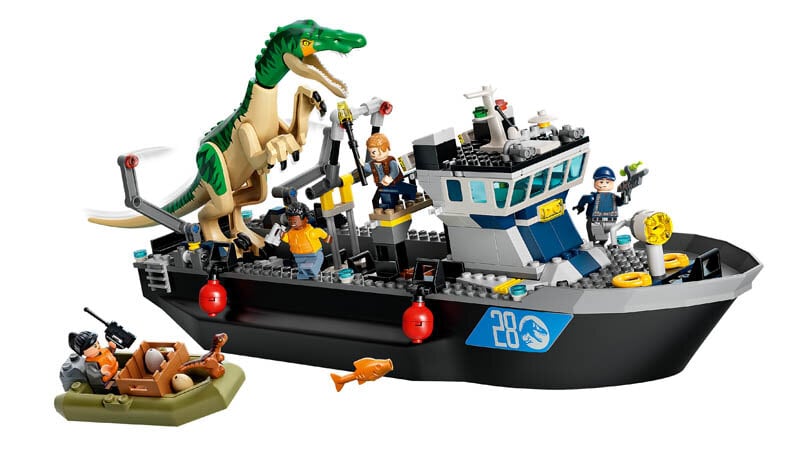 LEGO Jurassic World - Flucht des Baryonyx 8+