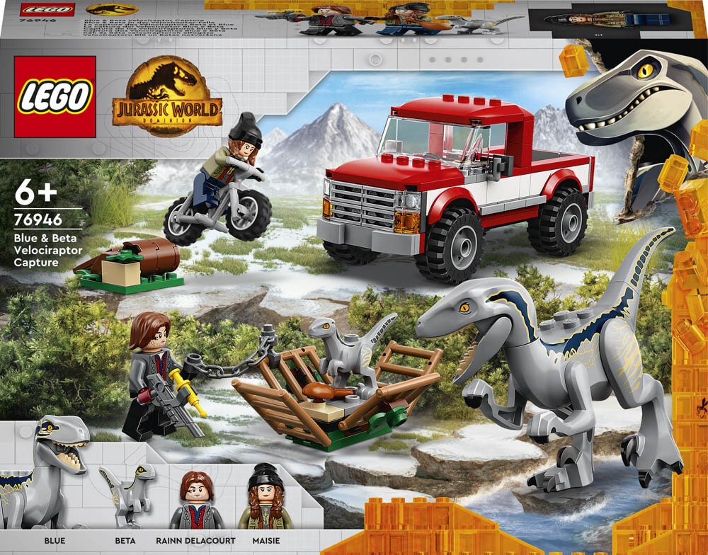 LEGO Jurassic World - Blue & Beta in der Velociraptor-Falle 6+