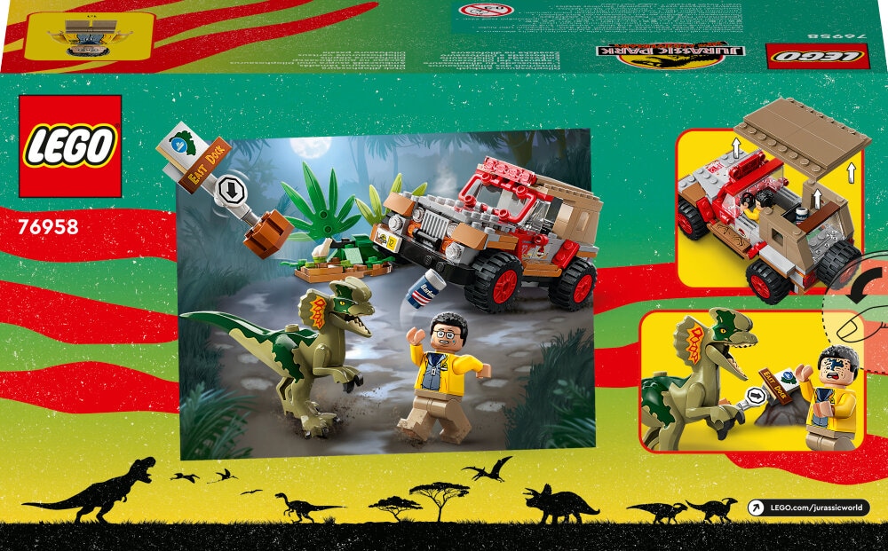 LEGO Jurassic World - Hinterhalt des Dilophosaurus 6+