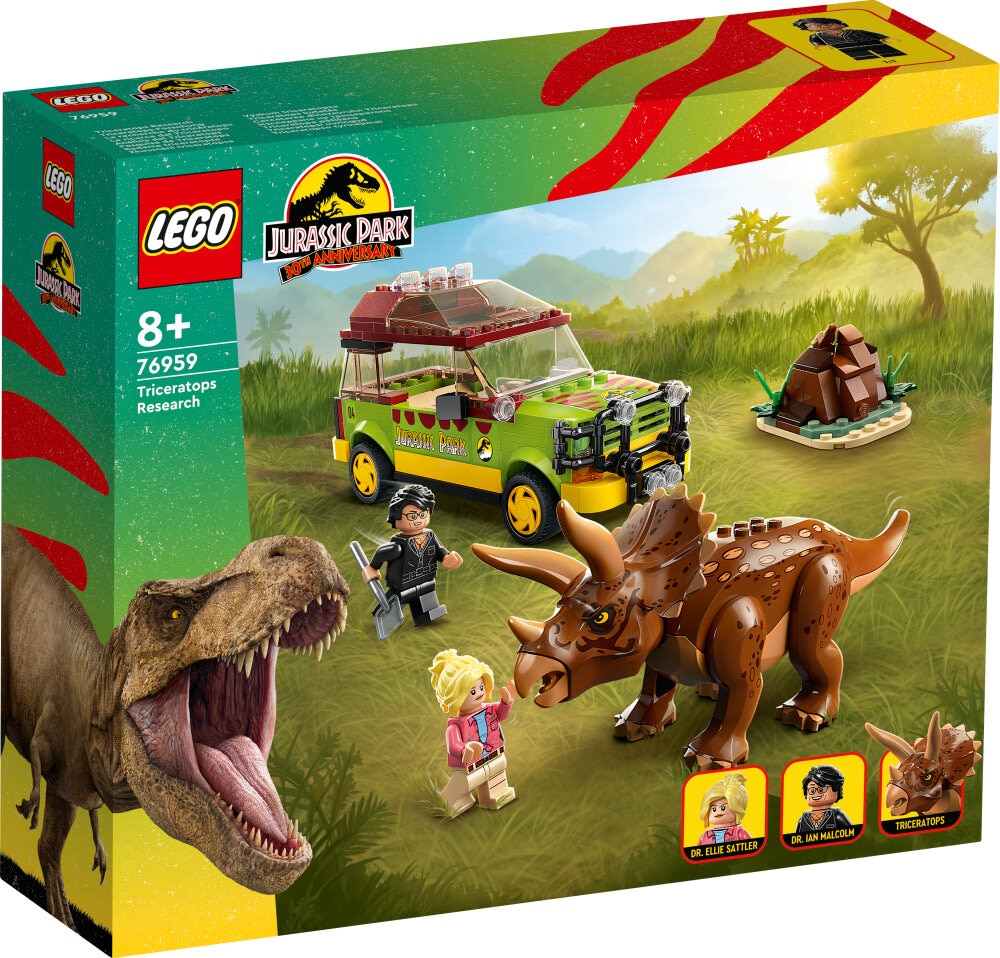 LEGO Jurassic World - Triceratops-Forschung 8+
