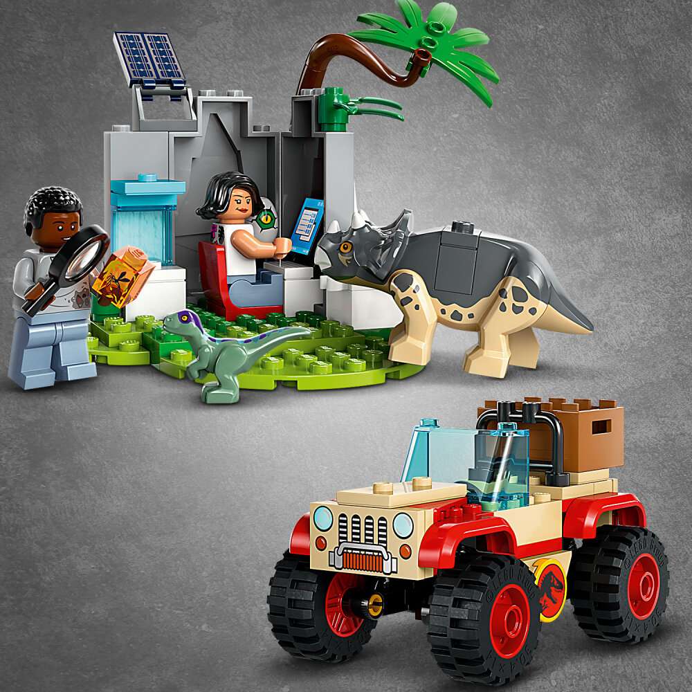 LEGO Jurassic World - Rettungszentrum für Baby-Dinos 4+