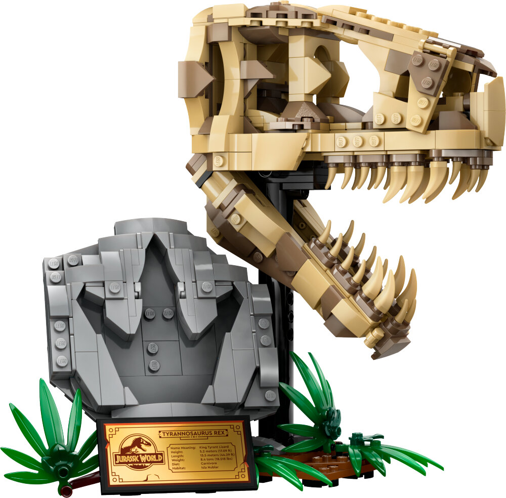 LEGO Jurassic World - Dinosaurier-Fossilien: T-rex-Kopf 9+