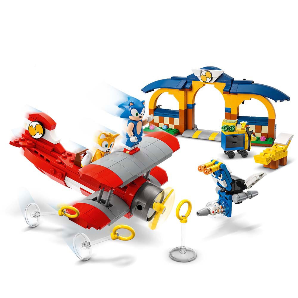 LEGO Sonic The Hedgehog - Tails‘ Tornadoflieger mit Werkstatt 6+