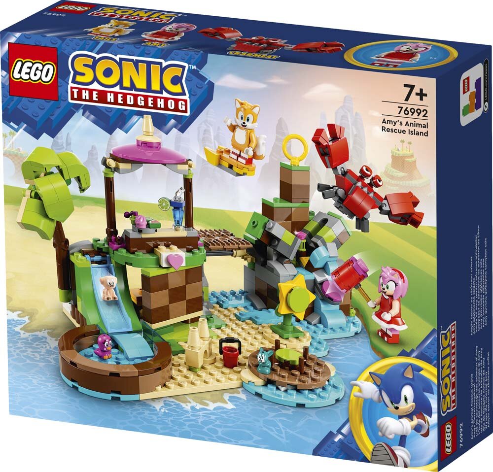 LEGO Sonic The Hedgehog - Amys Tierrettungsinsel 7+