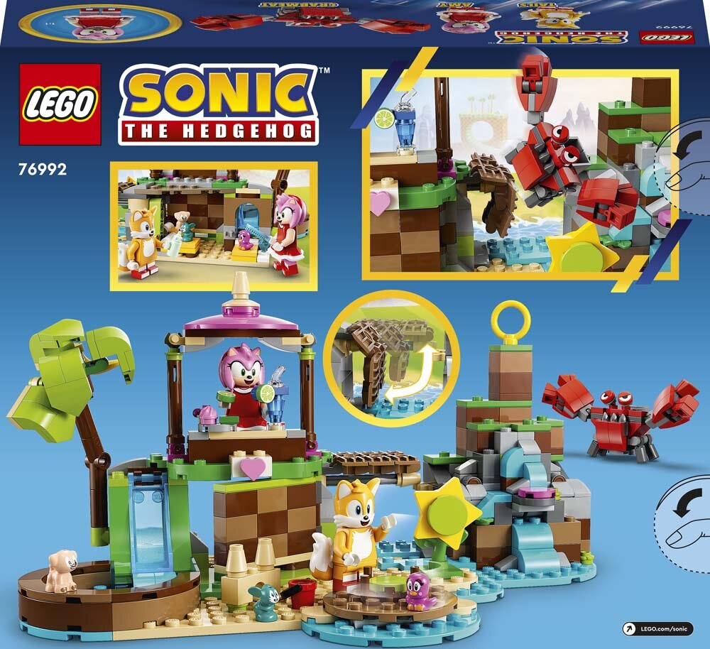 LEGO Sonic The Hedgehog - Amys Tierrettungsinsel 7+