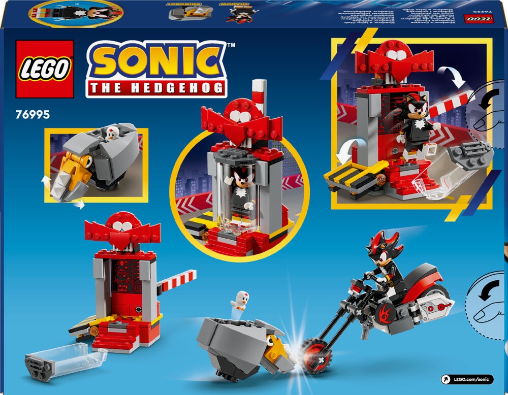 LEGO Sonic The Hedgehog - Shadow the Hedgehog Flucht 8+