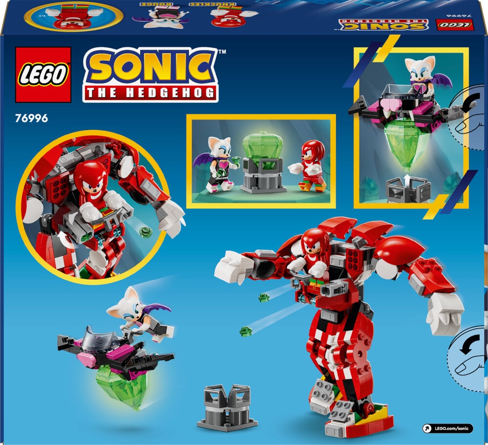 LEGO Sonic The Hedgehog - Knuckles' Wächter-Mech 8+
