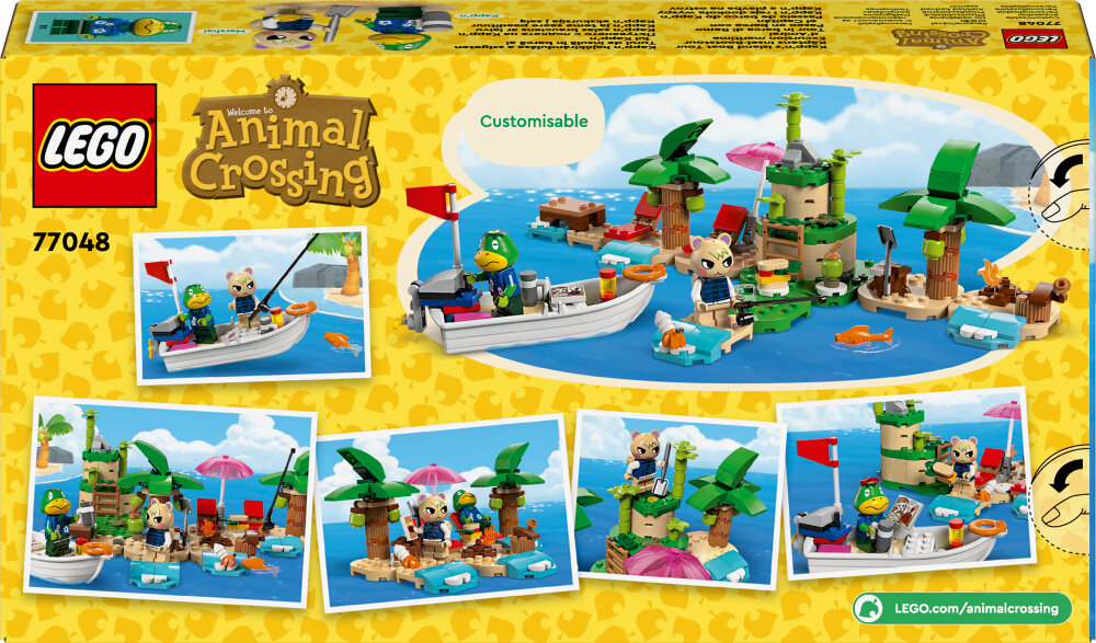 LEGO Animal Crossing - Käptens Insel-Bootstour 6+