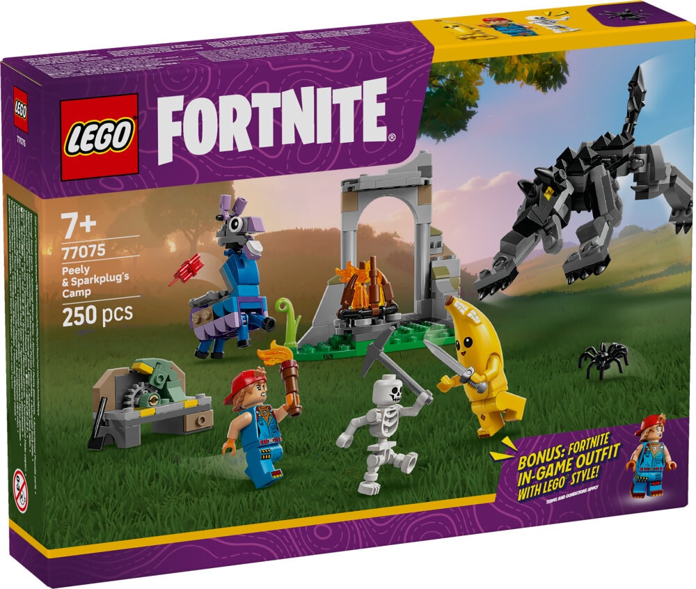 LEGO Fortnite - Das Lager von Schali und der Zündkerzenkünstlerin 7+