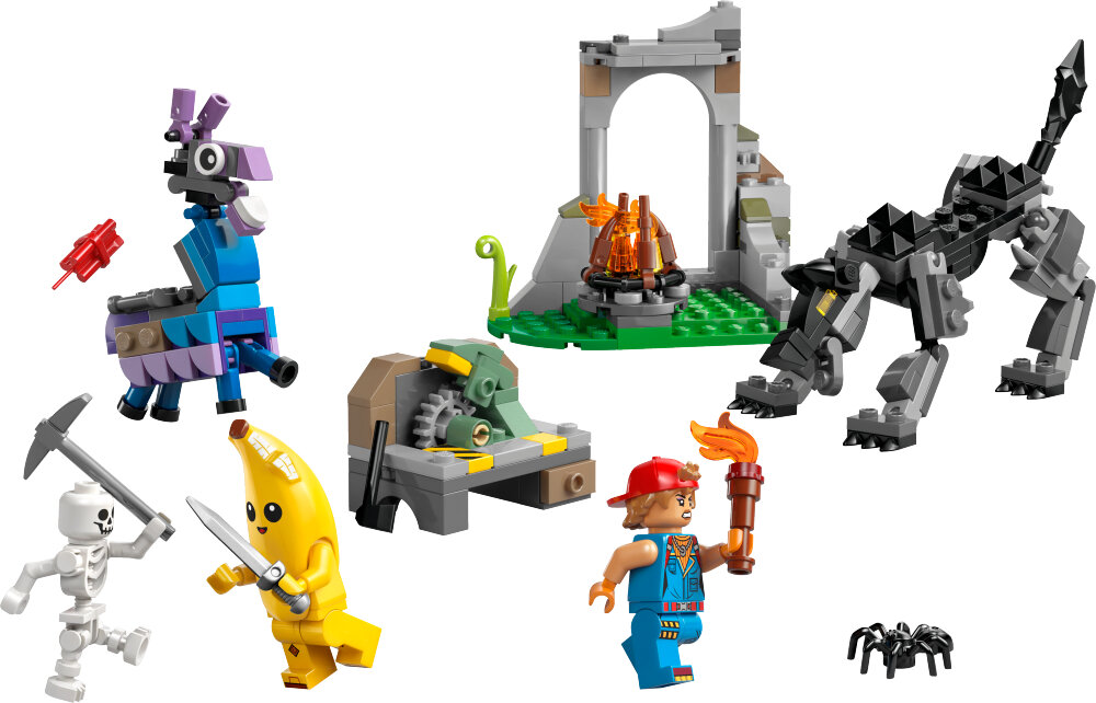 LEGO Fortnite - Das Lager von Schali und der Zündkerzenkünstlerin 7+