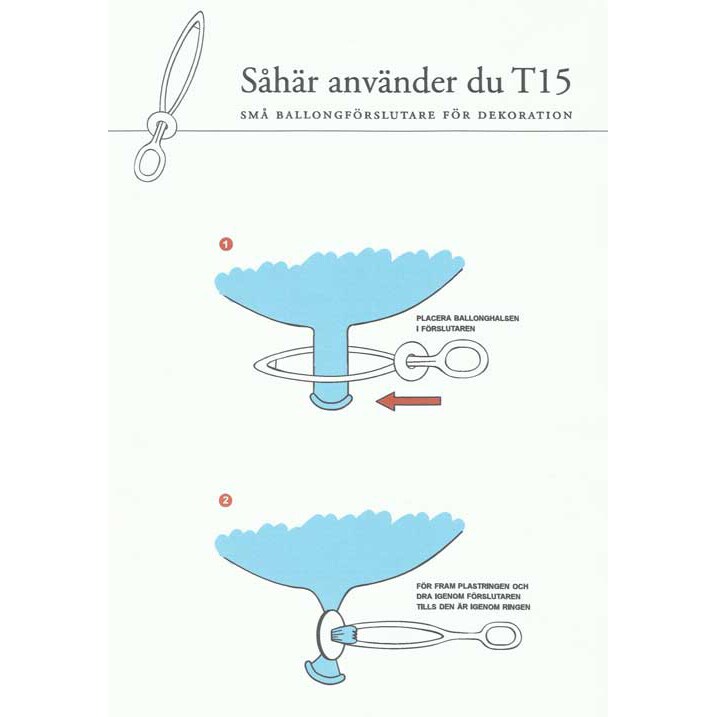 Ballonverschlüsse 100er-Pack