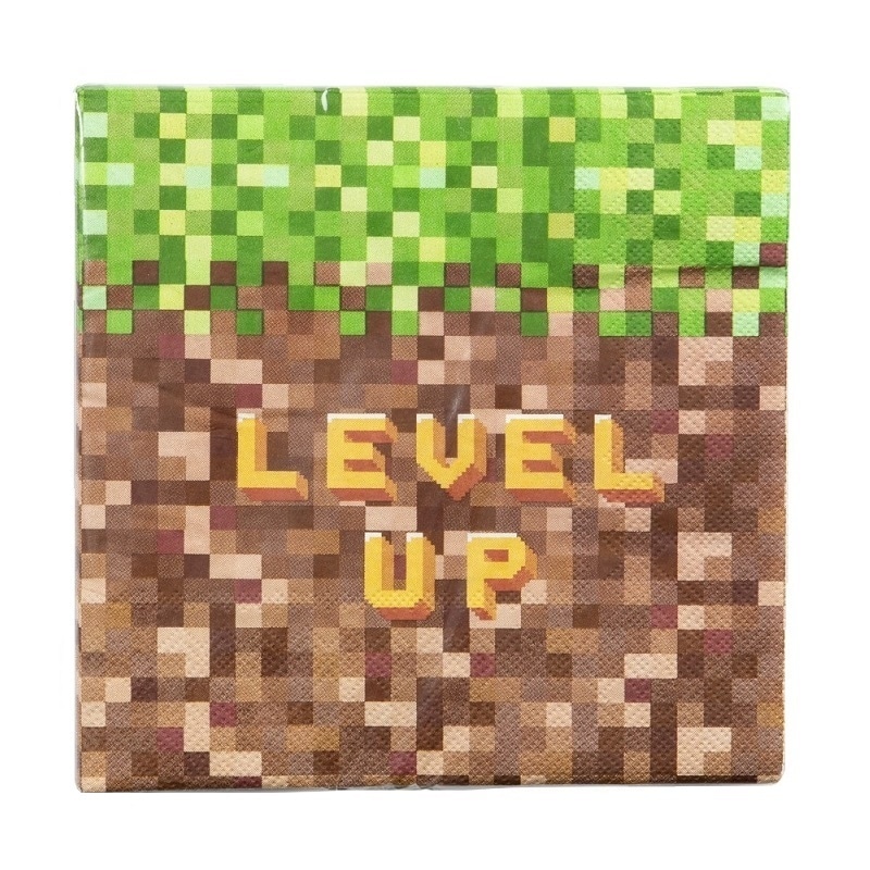 Pixel - Servietten 16er-Pack